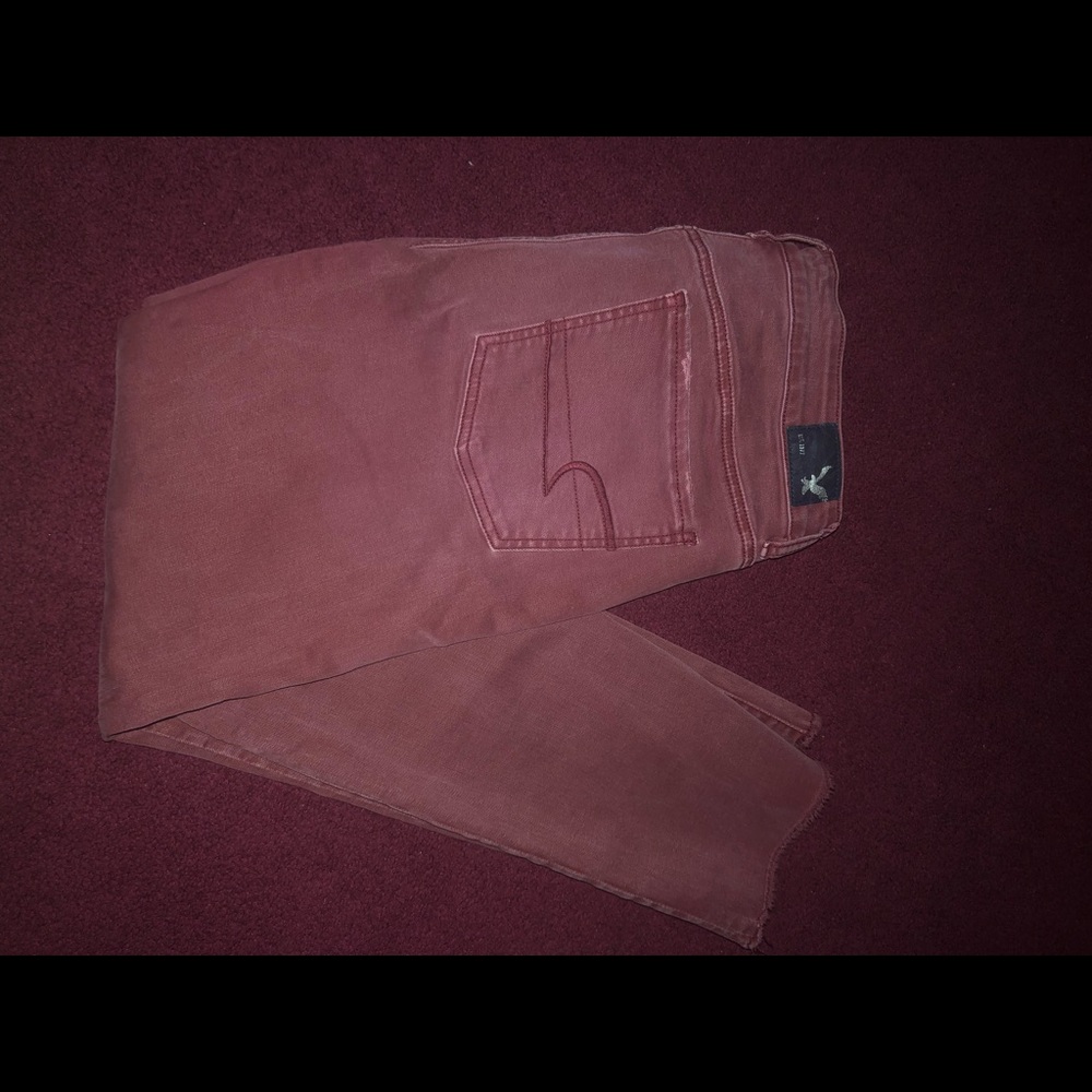 Skinny crop American Eagle Jegging